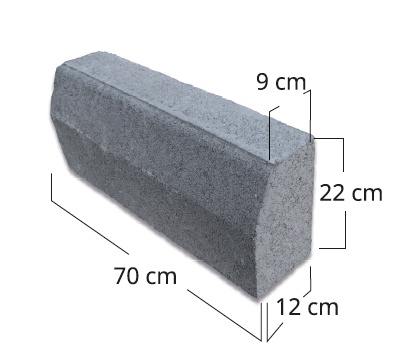 Bahçe Bordürü (Belediye Tipi)