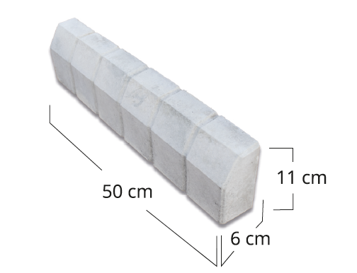 Çizgili Bordür (Sulu Döküm)